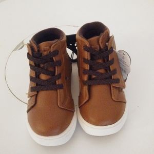 Toddler Boy Faux Leather Zipper boots Sz 5